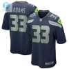 Mens Seattle Seahawks Jamal Adams Nike College Navy Game Player Jersey stylepulseusa 1