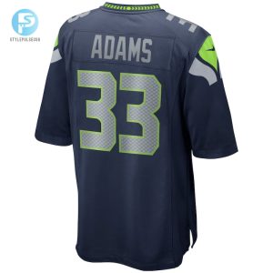 Mens Seattle Seahawks Jamal Adams Nike College Navy Game Player Jersey stylepulseusa 1 2