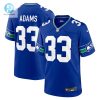 Mens Seattle Seahawks Jamal Adams Nike Royal Throwback Player Game Jersey stylepulseusa 1