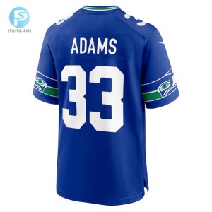 Mens Seattle Seahawks Jamal Adams Nike Royal Throwback Player Game Jersey stylepulseusa 1 2