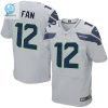 Mens Seattle Seahawks 12S Nike Gray Elite Jersey stylepulseusa 1