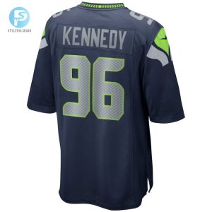 Mens Seattle Seahawks Cortez Kennedy Nike College Navy Game Retired Player Jersey stylepulseusa 1 2