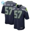 Mens Seattle Seahawks Frank Clark Nike College Navy Game Jersey stylepulseusa 1