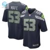 Mens Seattle Seahawks Boye Mafe Nike College Navy Game Player Jersey stylepulseusa 1