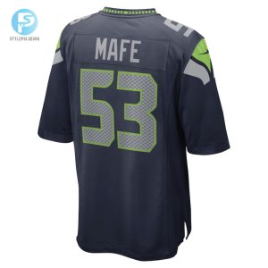 Mens Seattle Seahawks Boye Mafe Nike College Navy Game Player Jersey stylepulseusa 1 2