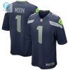 Mens Seattle Seahawks Warren Moon Nike College Navy Game Retired Player Jersey stylepulseusa 1