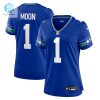 Womens Seattle Seahawks Warren Moon Nike Royal Throwback Retired Player Game Jersey stylepulseusa 1