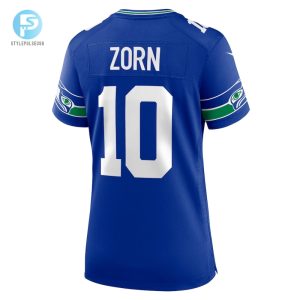 Womens Seattle Seahawks Jim Zorn Nike Royal Throwback Retired Player Game Jersey stylepulseusa 1 2