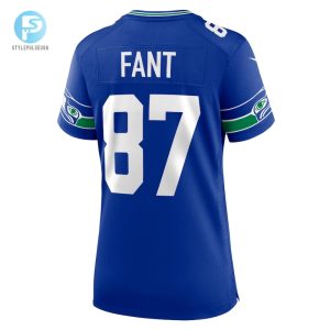 Womens Seattle Seahawks Noah Fant Nike Royal Throwback Player Game Jersey stylepulseusa 1 2