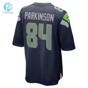 Mens Seattle Seahawks Colby Parkinson Nike College Navy Game Jersey stylepulseusa 1 2