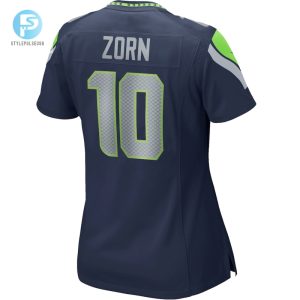 Womens Seattle Seahawks Jim Zorn Nike College Navy Game Retired Player Jersey stylepulseusa 1 2