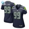 Womens Seattle Seahawks Leonard Williams Nike College Navy Game Jersey stylepulseusa 1