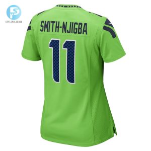 Womens Seattle Seahawks Jaxon Smithnjigba Nike Neon Green Game Jersey stylepulseusa 1 2