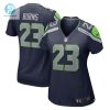 Womens Seattle Seahawks Artie Burns Nike College Navy Game Jersey stylepulseusa 1