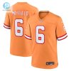 Mens Tampa Bay Buccaneers Baker Mayfield Nike Orange Throwback Game Jersey stylepulseusa 1