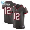 Mens Tampa Bay Buccaneers Tom Brady Nike Pewter Alternate Vapor Elite Jersey stylepulseusa 1