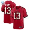 Mens Tampa Bay Buccaneers Mike Evans Nike Red Game Jersey stylepulseusa 1