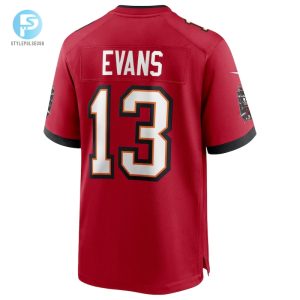 Mens Tampa Bay Buccaneers Mike Evans Nike Red Game Jersey stylepulseusa 1 2