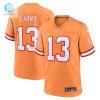 Mens Tampa Bay Buccaneers Mike Evans Nike Orange Throwback Game Jersey stylepulseusa 1