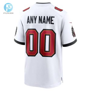 Mens Nike Tampa Bay Buccaneers White Custom Game Jersey stylepulseusa 1 2