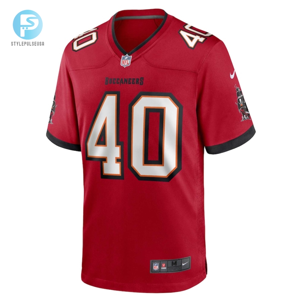 Mens Tampa Bay Buccaneers Mike Alstott Nike Red Retired Player Game Jersey 