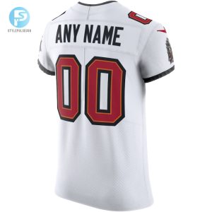 Mens Tampa Bay Buccaneers Nike White Vapor Elite Custom Jersey stylepulseusa 1 2