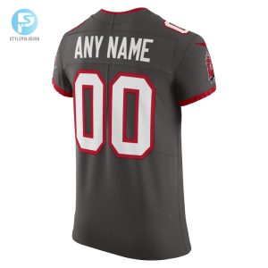 Mens Tampa Bay Buccaneers Nike Pewter Vapor Untouchable Elite Custom Alternate Jersey stylepulseusa 1 2