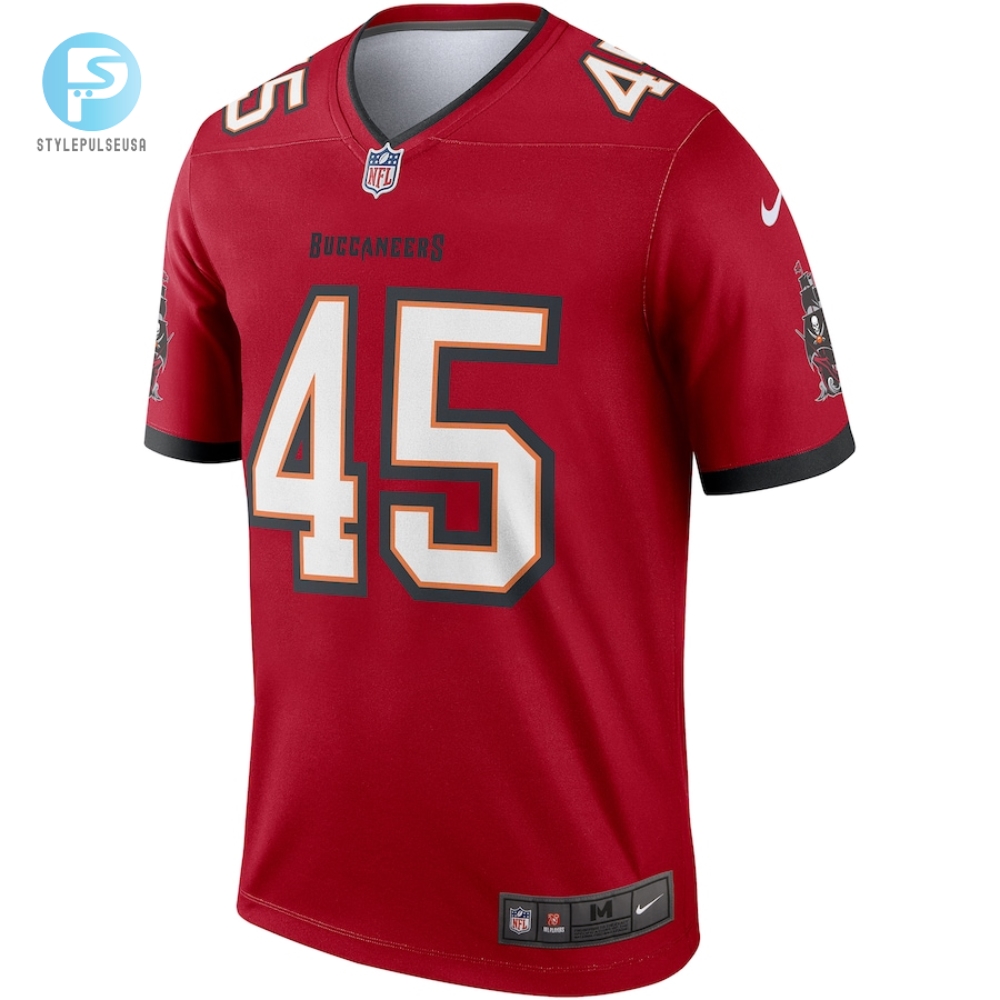 Mens Tampa Bay Buccaneers Devin White Nike Red Legend Jersey 