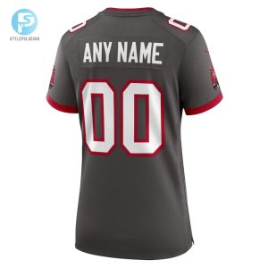 Womens Tampa Bay Buccaneers Nike Pewter Alternate Custom Game Jersey stylepulseusa 1 2