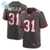 Mens Tampa Bay Buccaneers Antoine Winfield Jr. Nike Pewter Game Jersey stylepulseusa 1