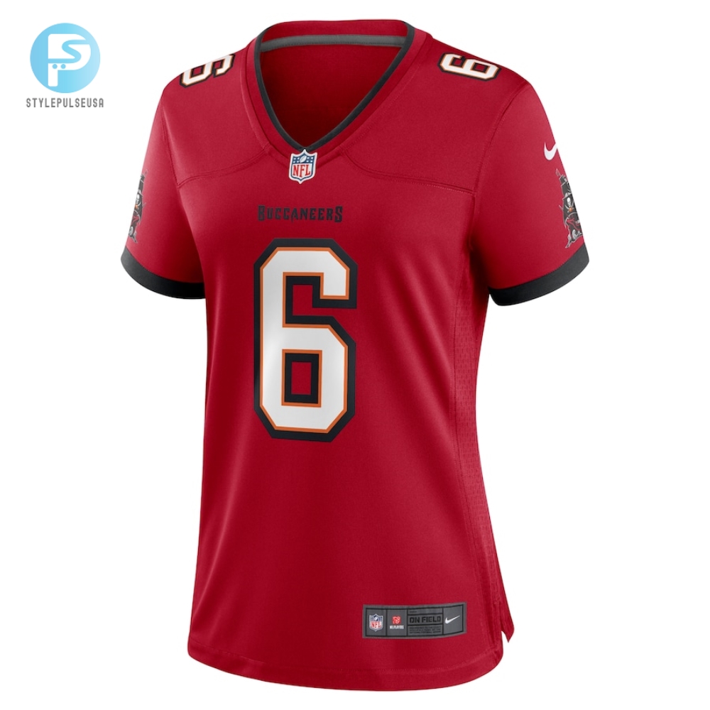 Womens Tampa Bay Buccaneers Baker Mayfield Nike Red Game Jersey 