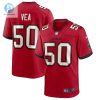 Mens Tampa Bay Buccaneers Vita Vea Nike Red Game Jersey stylepulseusa 1