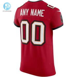 Mens Tampa Bay Buccaneers Nike Red Vapor Elite Custom Jersey stylepulseusa 1 5