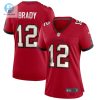 Womens Tampa Bay Buccaneers Tom Brady Nike Red Game Jersey stylepulseusa 1