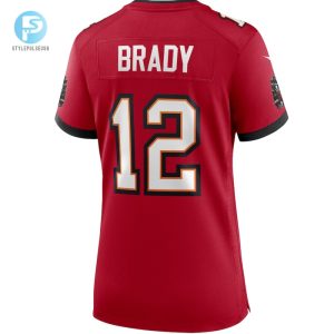 Womens Tampa Bay Buccaneers Tom Brady Nike Red Game Jersey stylepulseusa 1 2