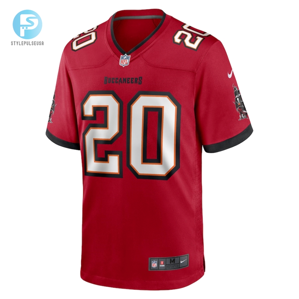 Mens Tampa Bay Buccaneers Ronde Barber Nike Red Retired Player Game Jersey 