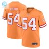 Mens Tampa Bay Buccaneers Lavonte David Nike Orange Throwback Game Jersey stylepulseusa 1