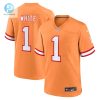 Mens Tampa Bay Buccaneers Rachaad White Nike Orange Throwback Game Jersey stylepulseusa 1