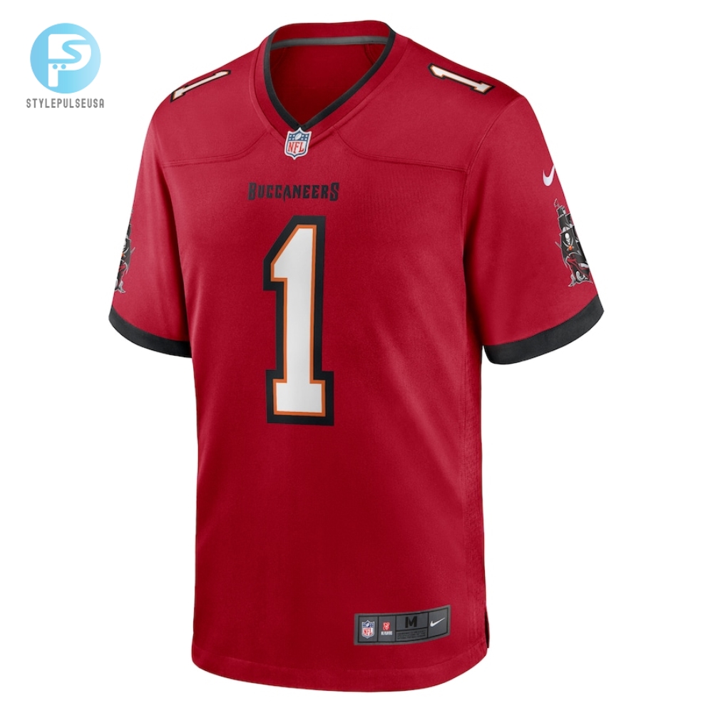 Mens Tampa Bay Buccaneers Rachaad White Nike Red Game Player Jersey 