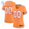 Womens Tampa Bay Buccaneers Nike Orange Custom Throwback Game Jersey stylepulseusa 1