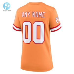 Womens Tampa Bay Buccaneers Nike Orange Custom Throwback Game Jersey stylepulseusa 1 2