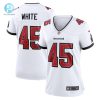 Womens Tampa Bay Buccaneers Devin White Nike White Game Jersey stylepulseusa 1