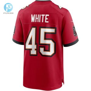 Mens Tampa Bay Buccaneers Devin White Nike Red Player Game Jersey stylepulseusa 1 2