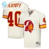Mens Tampa Bay Buccaneers Mike Alstott Mitchell Ness Cream Chainstitch Legacy Jersey stylepulseusa 1