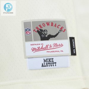 Mens Tampa Bay Buccaneers Mike Alstott Mitchell Ness Cream Chainstitch Legacy Jersey stylepulseusa 1 4