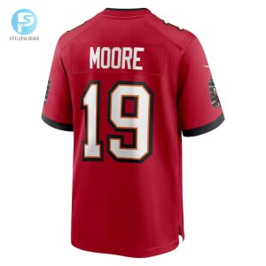 Mens Tampa Bay Buccaneers David Moore Nike Red Game Jersey stylepulseusa 1 2