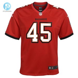 Youth Tampa Bay Buccaneers Devin White Nike Red Game Jersey stylepulseusa 1 1