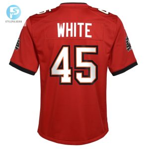 Youth Tampa Bay Buccaneers Devin White Nike Red Game Jersey stylepulseusa 1 2