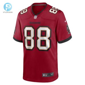 Mens Tampa Bay Buccaneers Cade Otton Nike Red Game Player Jersey stylepulseusa 1 1