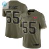 Mens Tampa Bay Buccaneers Derrick Brooks Nike Olive 2022 Salute To Service Retired Player Limited Jersey stylepulseusa 1